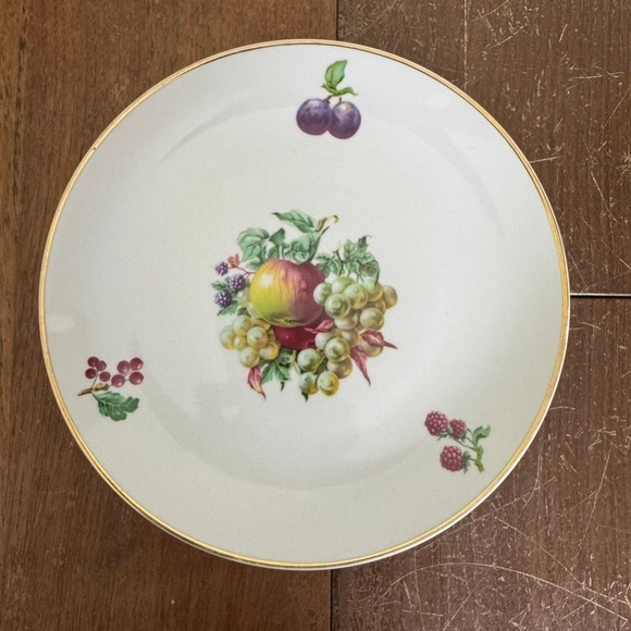 Naaman Other - Naaman Israel Fruit Motif‎ Ceramic Dinner Plate